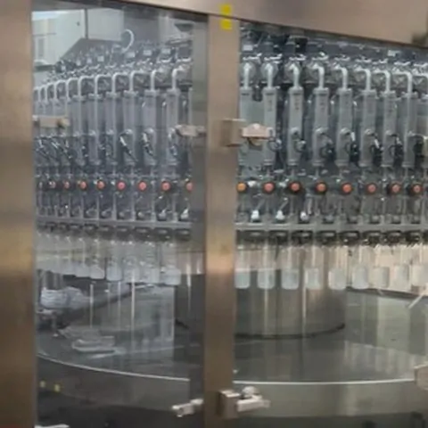 Used Bottling Filling Monoblock Alfatek 12.4.12.1 WLP - 2003, 1,500 BPH