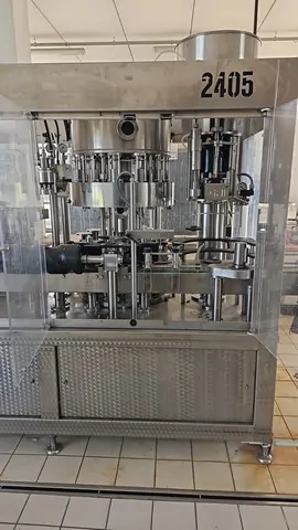 Used Bottling Gravity Filling Monoblock GAI 2405 - 2005, 2,000 BPH