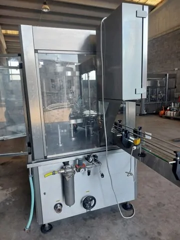 Used Bottling Gravity Filling Monoblock Enoberg S.RG.TSR - 2001, 1,200 BPH