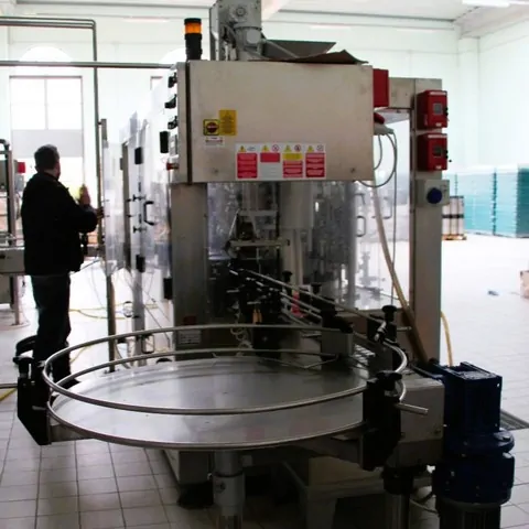Used Bottling Isobaric Filling Monoblock Cimec AM DPSL 12/12/1C - 2003, 2,500 BPH