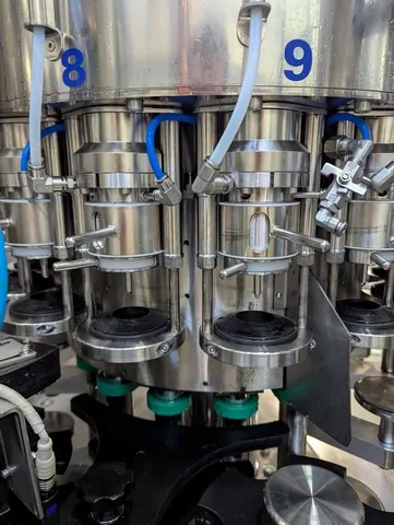 Used Bottling Isobaric Filling Monoblock Alfatek TBC 12.6.15.1. ISO - 2012, 2,000 BPH