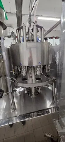 Used Bottling Isobaric Filling Monoblock Alfatek TBC 9.3.9.1 - 2015, 1,300 BPH