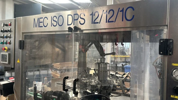 Used Bottling Isobaric Filling Monoblock FILLING SYSTEM MEC ISO DPS 12/12/1C - 2011, 3,000 BPH