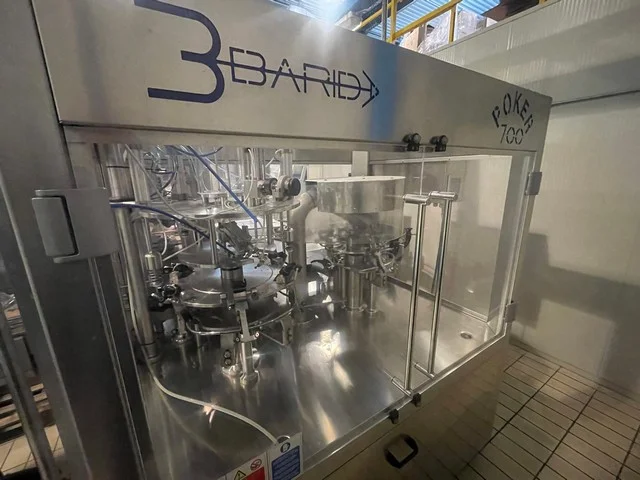 Used Bottling Filling Monoblock BARIDA Poker 7000 - 2010, 700 BPH