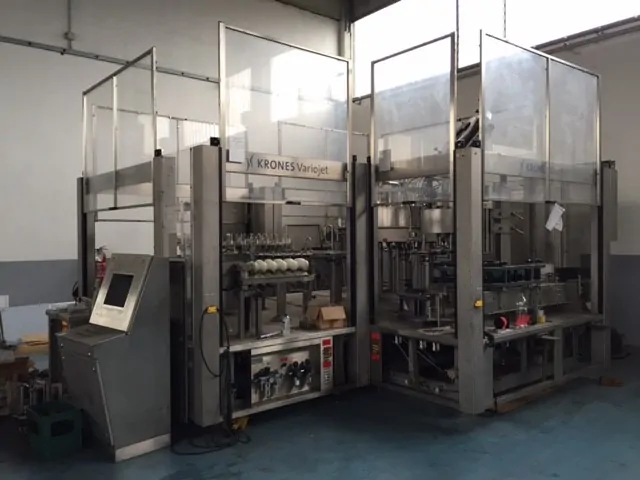 Used Bottling Filling Monoblock Krones - 2000, 9,000 BPH