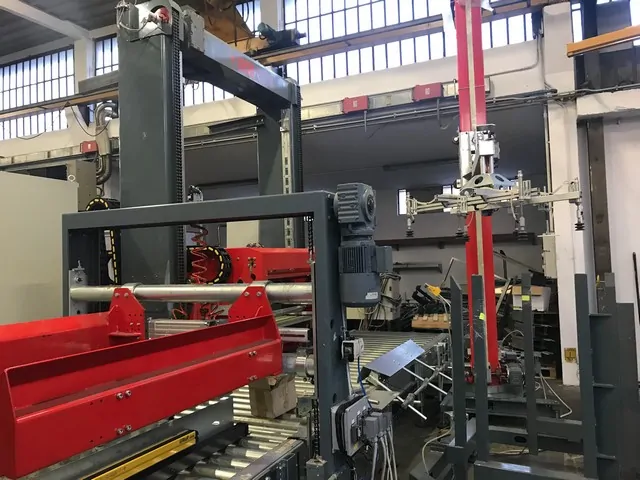 Used Bottling Palletizer Emmeti MT 574 - 2012, 55 BPH