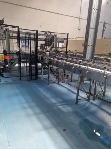 Used Bottling Palletizer Berchi Genius PTF/2 - 2001, 48 BPH