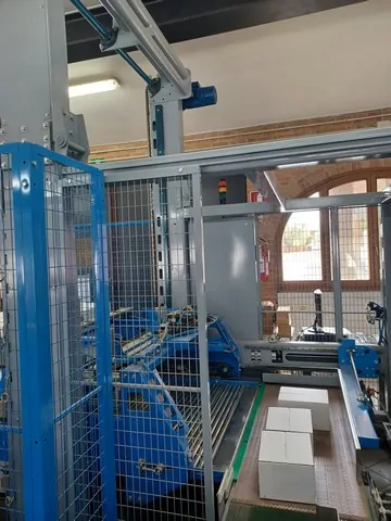 Used Bottling Palletizer Mas Pack JOLLYPALL 900 - 2010, 3,000 BPH