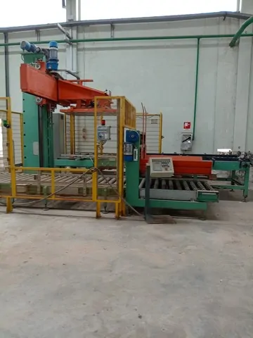 Used Bottling Palletizer Cosma Pack PAL/DEPAL WITH MAGNETIC HEAD - 1999, 180 BPH