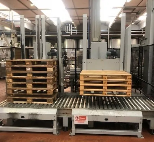 Used Bottling Palletizer Ocme - 2009, 14,000 BPH