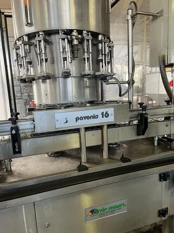 Used Bottling Filler Vir Mauri PAVONIS 16 - 2,200 BPH