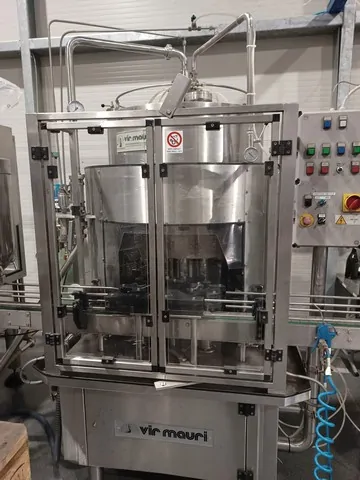 Used Bottling Isobaric Filler Vir Mauri - 1999, 2,500 BPH