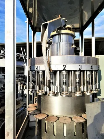 Used Bottling High Vacuum Filler Ocim - 1988, 3,000 BPH