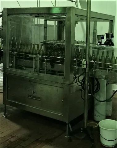 Used Bottling Rinser GAI - 2000, 7,000 BPH