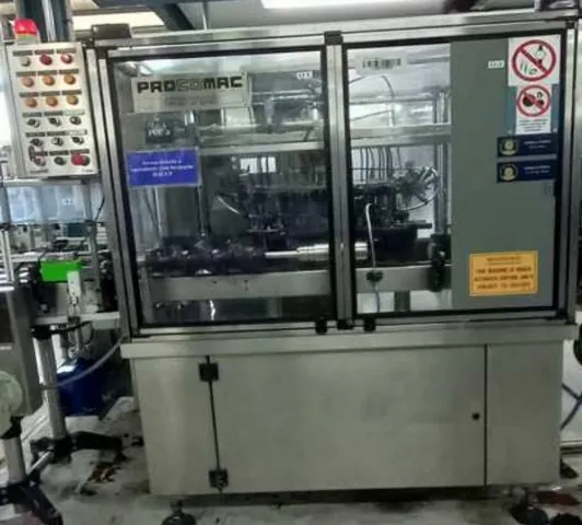 Used Bottling Rinser Procomac - 1988, 3,500 BPH