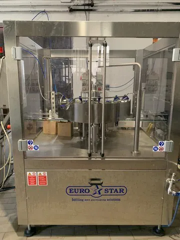 Used Bottling Rinser Eurostar MEC SI 12 - 2022, 2,500 BPH