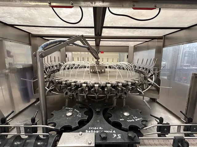 Used Bottling Rinser Poggio FM 40 - 2005, 9,000 BPH