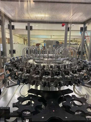 Used Bottling Rinser Perrier MFL 28/7 - 1996, 8,500 BPH