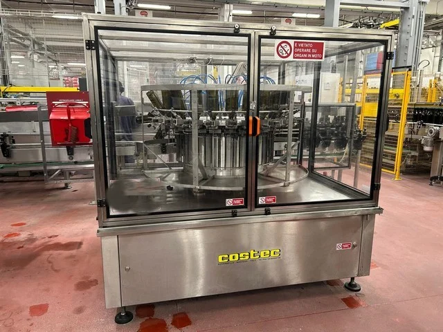 Used Bottling Rinser Costec SFS 24.150 - 2003, 8,000 BPH