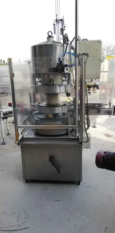 Used Bottling Natural Straight Cork Capper Bertolaso delta 104s. - 1981, 6,000 BPH