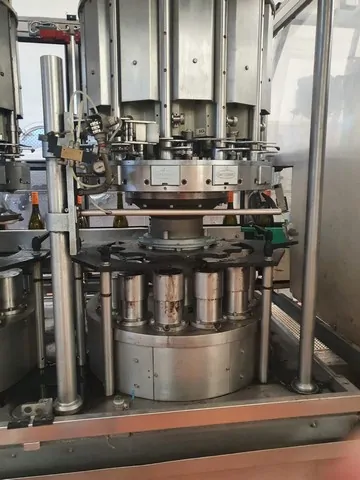 Used Bottling Natural Straight Cork Capper Bertolaso - 1992, 18,000 BPH
