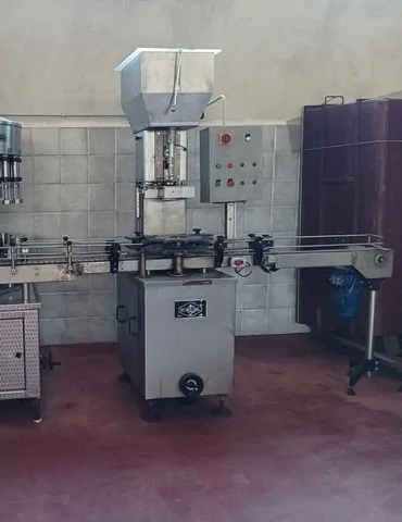 Used Bottling Natural Straight Cork Capper Arol - 1983, 2,000 BPH