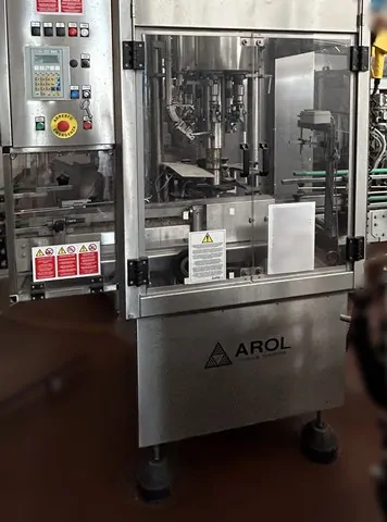 Used Bottling Screw Cap Capper Arol - 2005, 8,000 BPH