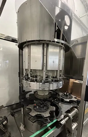 Used Bottling Natural Straight Cork Capper Bertolaso - 1998, 15,000 BPH