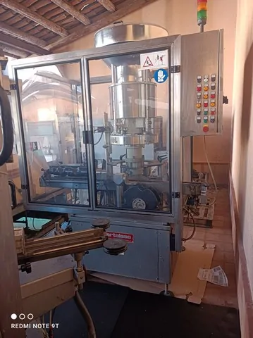 Used Bottling Natural Straight Cork Capper Bertolaso - 1999, 6,000 BPH