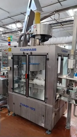 Used Bottling Capper Kompass STAR FOUR PF PK - 2004, 2,400 BPH