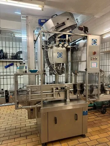 Used Bottling Screw Cap Capper Rink VRA 06 - 2013, 8,000 BPH