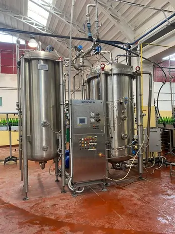 Used Bottling Saturator Simonazzi carbogea 300 - 1990, 52,000 BPH