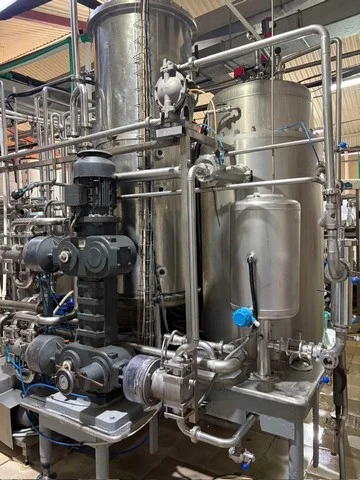 Used Bottling Premix Unit STORK JANSEN & SUTORIUS N.V. Holland - 1969, 15,000 L/H