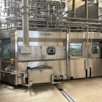 Used PET Complete Bottling Line Krones Aseptic Carbonated