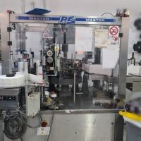 Used 2005 labeller P.E. Adhesive 5T 4.500 bph